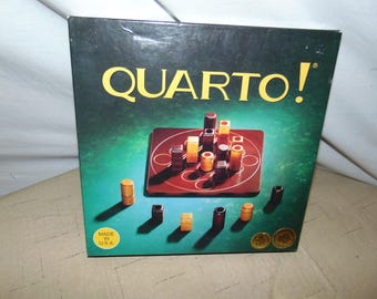 Vintage 1993 Quarto Wooden Strategy Board Game Gigamic Complete Set