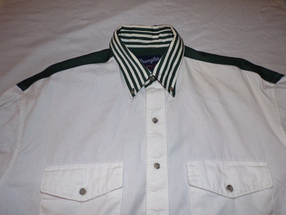 Vintage Wrangler Western Shirts Long Sleeve Size … - image 8