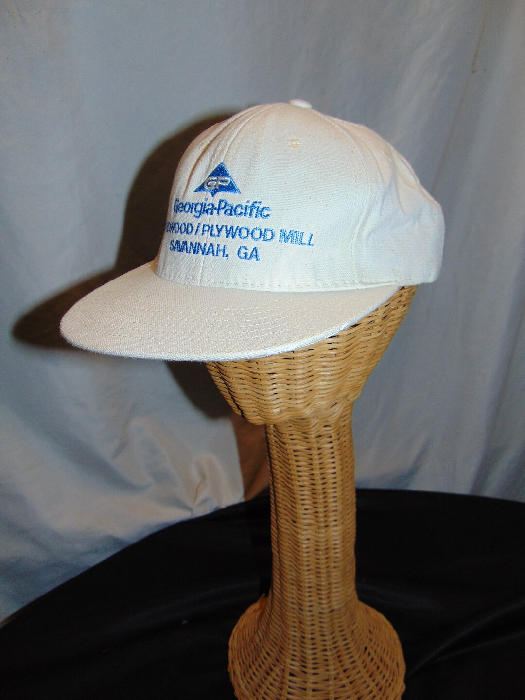 Vintage Savannah GA Leather Strap Hat Cap Etsy