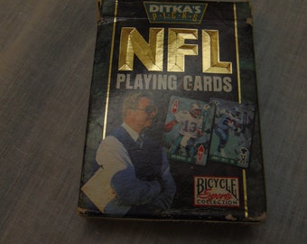 Ditka's Picks NFL Playing Cards BICYCLE Collection 1983 1984 Full Photo Cards