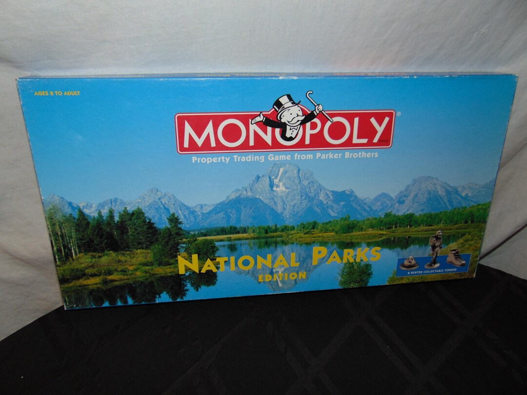 Monopoly America's National Parks Edition Board Game 2005 Complete Etsy