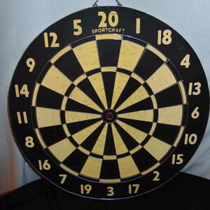 Dart Board Made in England - Etsy