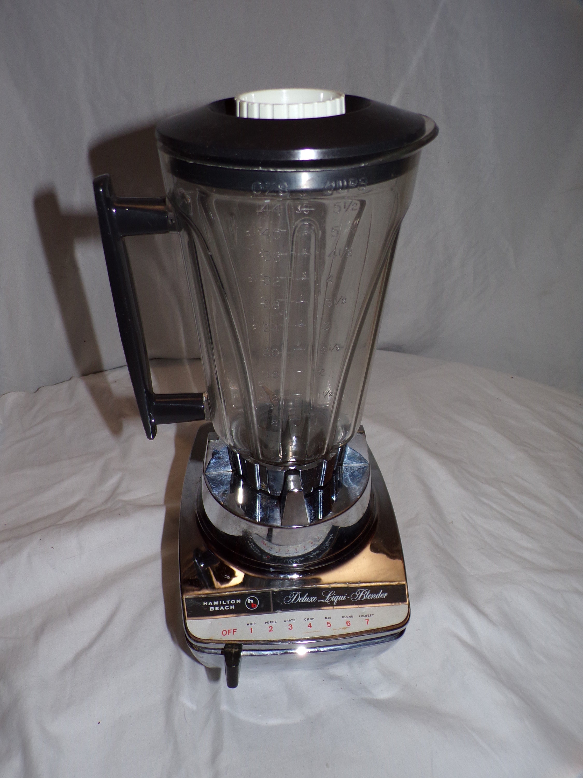 Vintage Hamilton Beach Blender 14 Speed Solid State Scovill 5 Cups 40 Oz