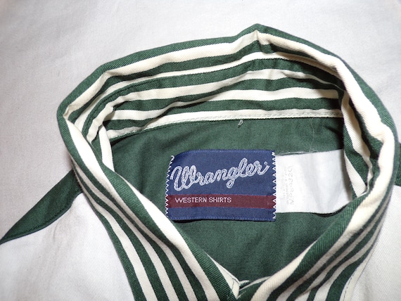 Vintage Wrangler Western Shirts Long Sleeve Size … - image 3