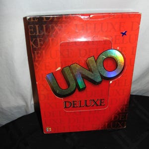 Uno デラックス カードゲーム 2001 完全カード スコアパッド 中古