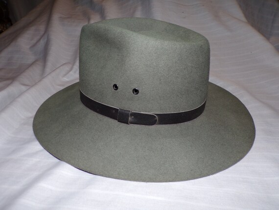 Dorfman Pacific Stockton Ca. Fedora Hat Made in USA Size Medium WPL 5923 Grey Etsy UK