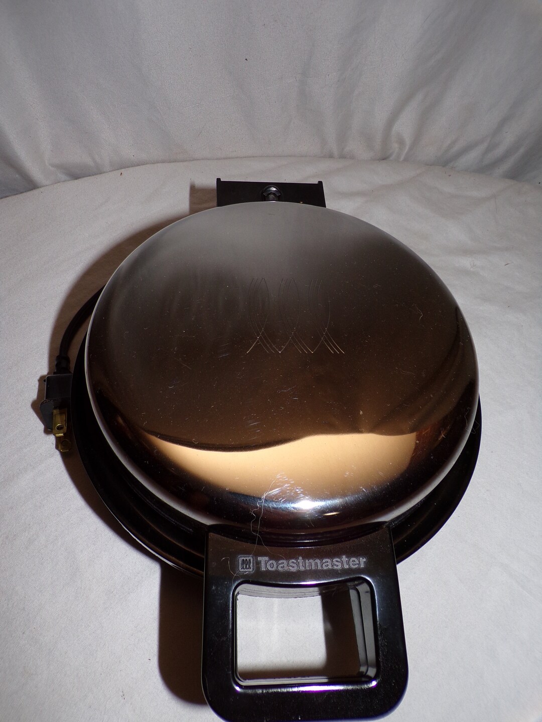 Vintage Toastmaster Waffle Iron Model 245 Non Stick Chrome Etsy