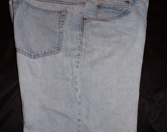 Vintage CHAPS RALPH LAUREN Casual Denim Shorts Size 34 Hammer Loop