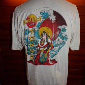 (未使用)Hard Rock Cafe Tokyo公式グッズ 日本限定 Vintage Hard Rock Cafe Tokyo Japan T-shirt Men's Medium