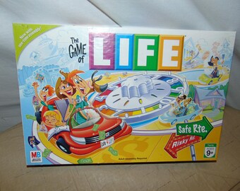 Vintage The Game Of Life Board Game Milton Bradley Complete