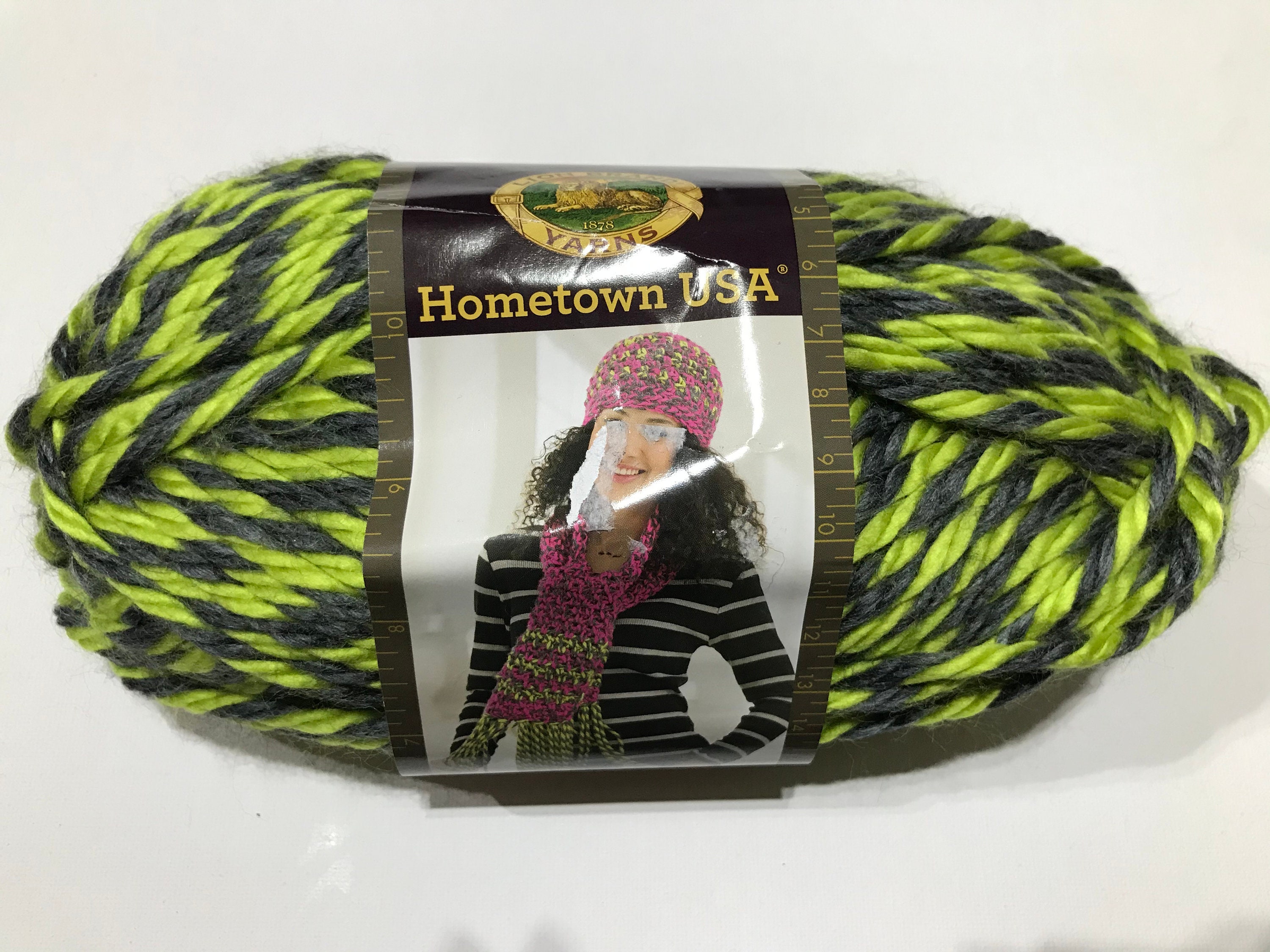 3 Pack Lion Brand Hometown Yarn, Aspen Tweed 