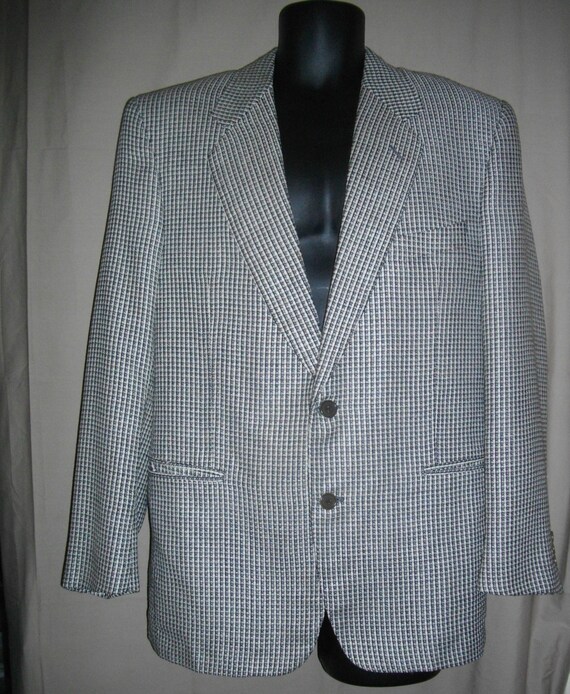 black and white check coat mens