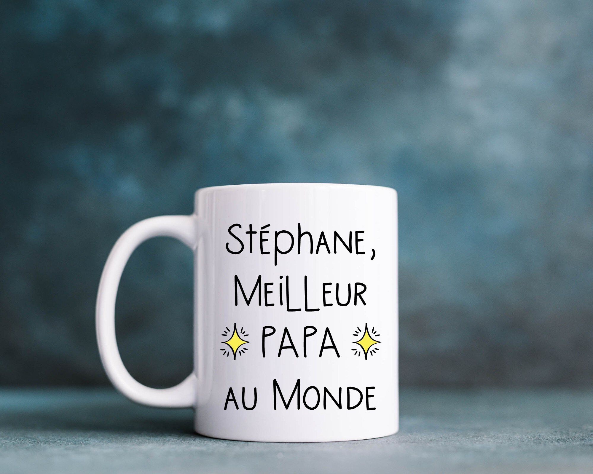 Mug Personnalisé Fête Des Pères Super Papa