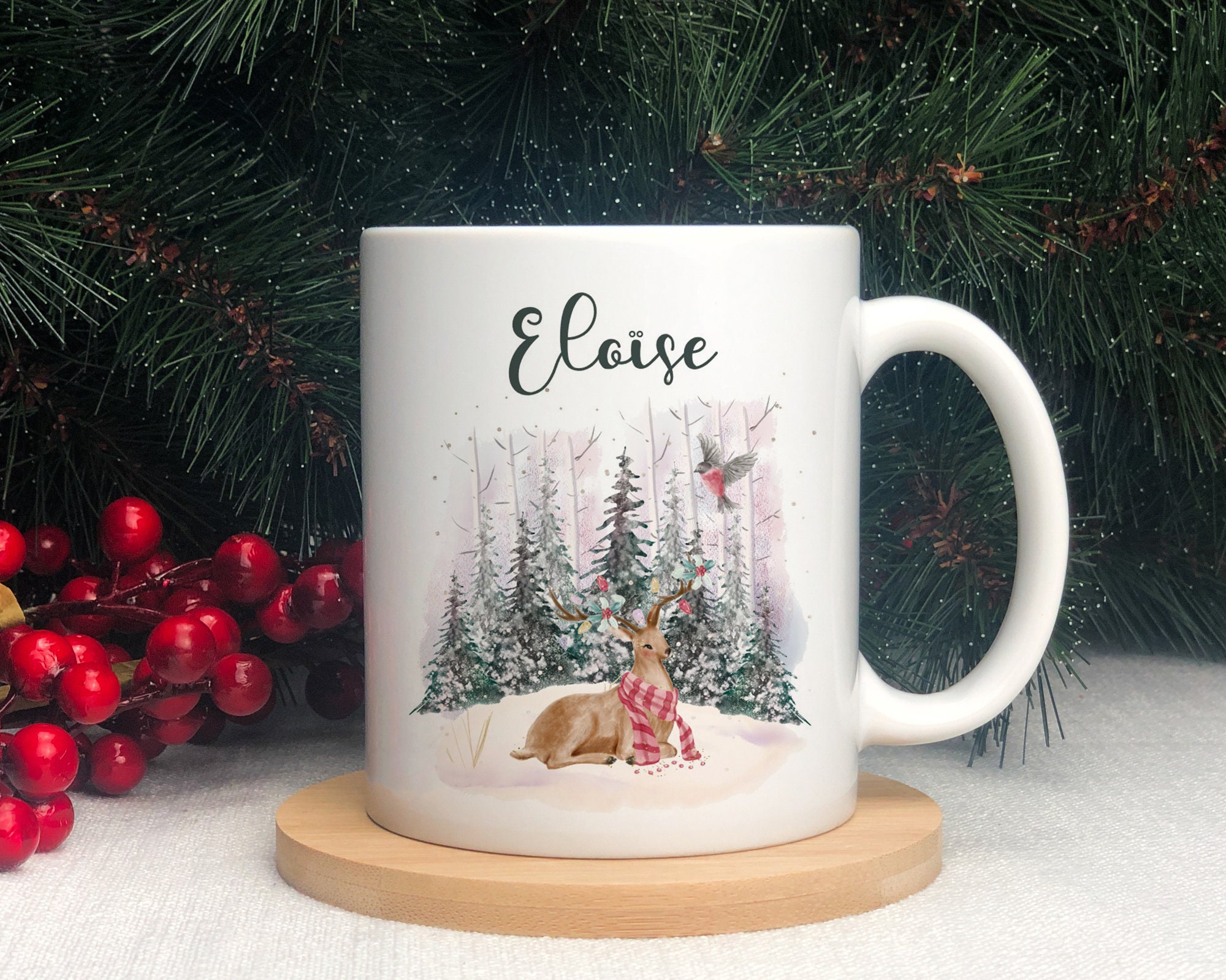 Mug Personnalisé Thème Hiver