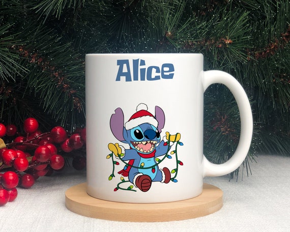 Stitch Mug, Disney Mugs, Lilo & Stitch, Taza de Stitch