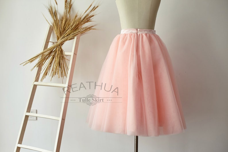 Pink Short Women Tulle Skirt//TUTU Tulle Skirt/Wedding Bridal | Etsy