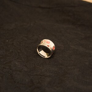 Three Colors Ring Gold or Palladium Plated Handmade by Jennifer Love image 3