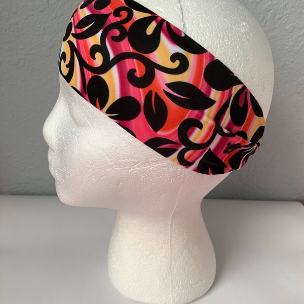 Womens headbands, hawaiian headband, running headband, stretch headbands, headbands for nurses, nurse headbands,scrub headband