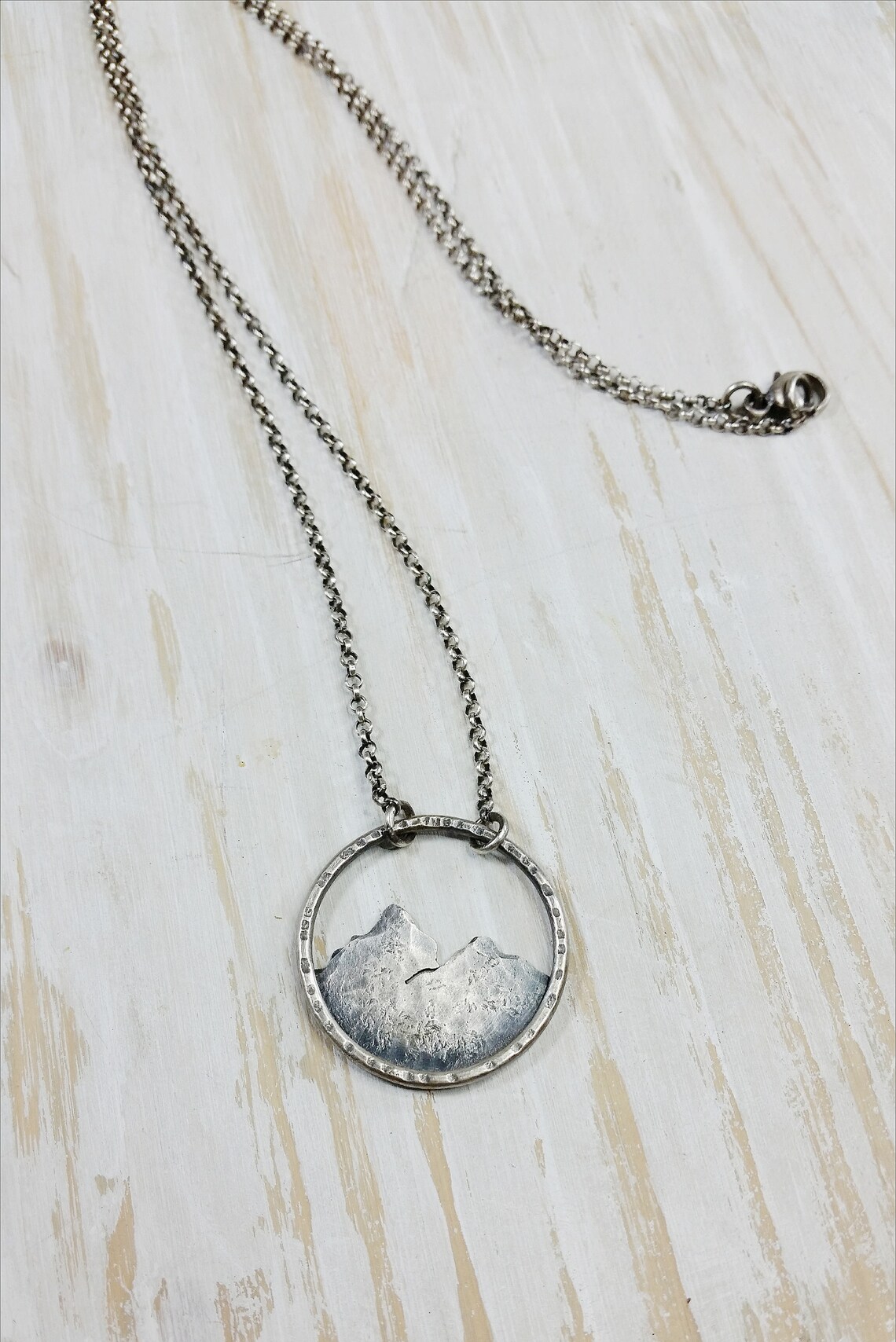 Mountain Necklace Hiker Gift Mountain Jewelry Hiking Etsy