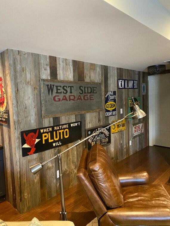 Reclaimed Barn Wood Wall or Ceiling Paneling Weathered Grey | Etsy