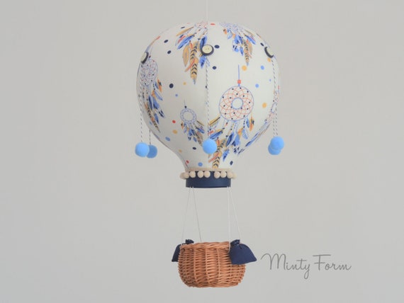 Móvil Globo Aerostático Infantil Blanco | Envío Gratis