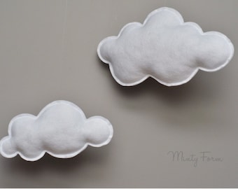 Cloud Baby Mobile | Addition to Hot Air Balloon | Cloud Wall Hanging | Travel Theme Nursery | Baby Shower Gift