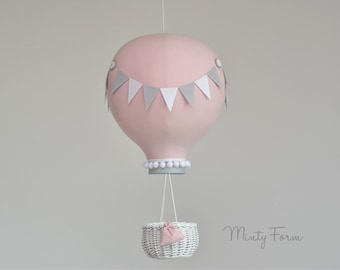 Hot Air Balloon Mobile | Travel Theme Nursery | Custom Mobile | Addition to Cloud Baby Mobile | Welcome Baby Gift