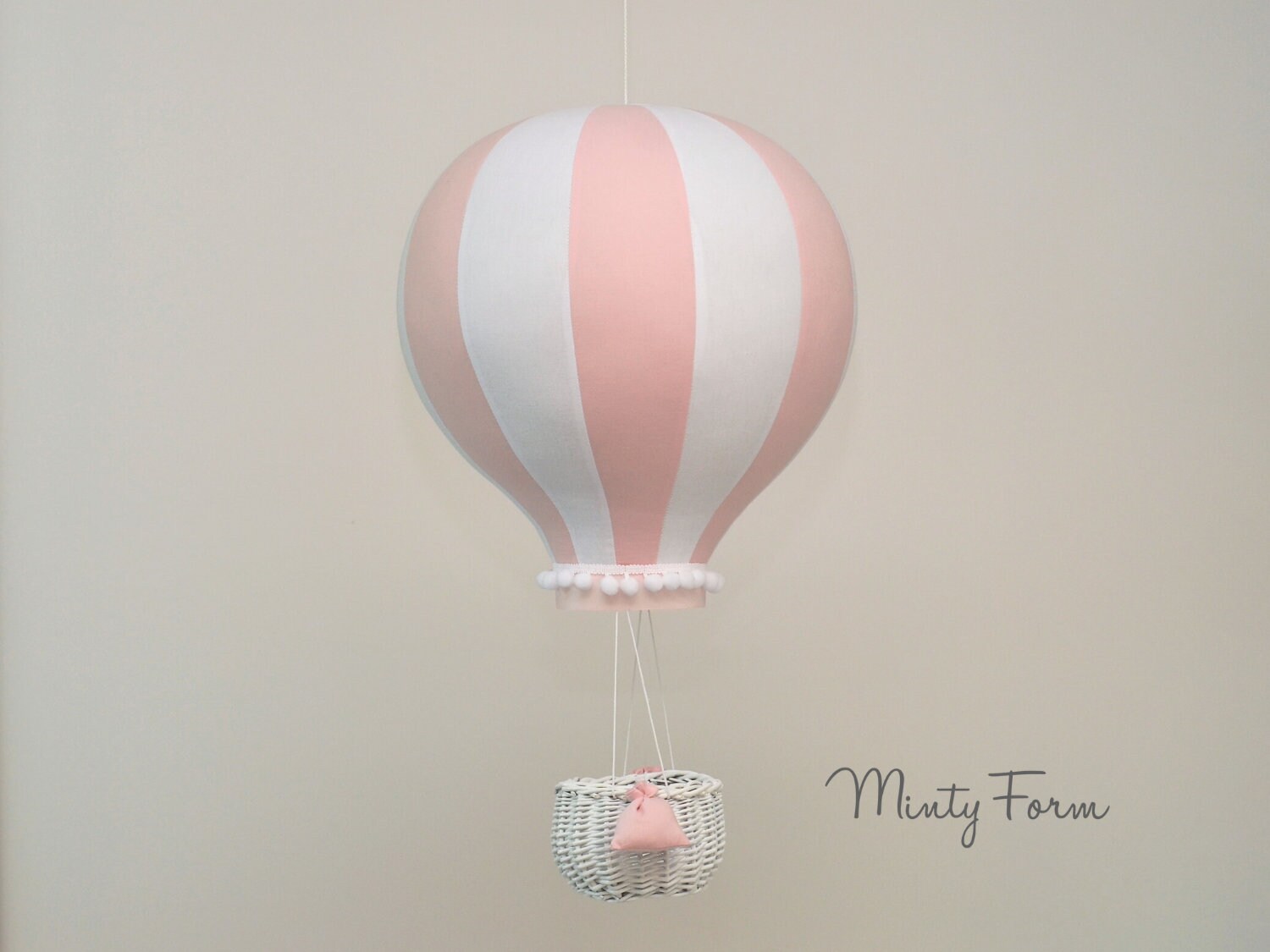 Hot Air Balloon Mobile | Travel Theme Nursery | Custom Mobile | Addition to Cloud Baby Mobile | Welcome Baby Gift