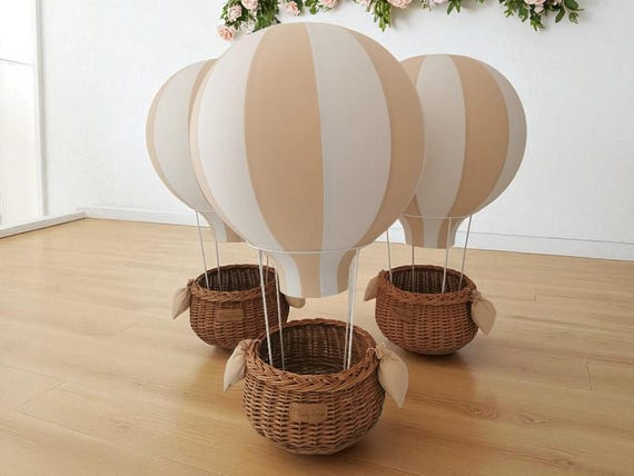 Veilleuse Rechargeable En Forme De Montgolfière En Forme De Chaton Commande Tactile Lumiere Chaude Veilleuse De Chambre Cadeau Pour Bebe Et Enfant 96304103