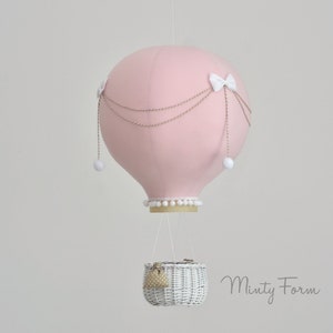 Hot Air Balloon Mobile | Travel Theme Nursery | Custom Mobile | Addition to Cloud Baby Mobile | Welcome Baby Gift