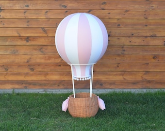 Globo aerostático gigante de 2 a 10 pies, decoración para guardería o boda con temática de viajes, accesorios para fotografía.