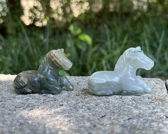 高品質の天然水晶製馬の彫刻花瓶。エネルギーを増幅します。 - Etsy 日本