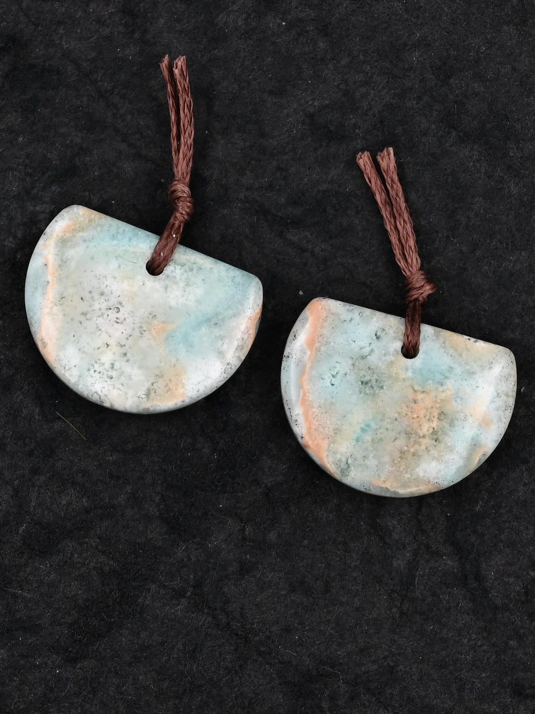 Perline Di Emimorfite Verde Chiaro Blu Genuino Da 10 Mm, Grado A - Foto 8