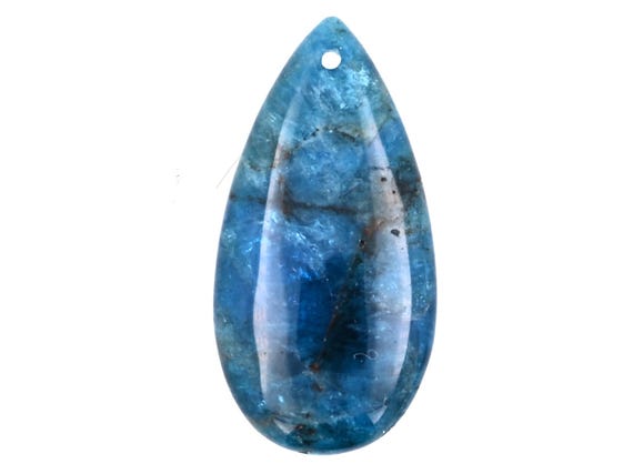 Teardrop shape apatite pendant ,gemstone apatite crystal gift ,gemstone pendant ,D0016