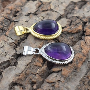Water drop amethyst pendant , tear drop amethyst charms ,nature amethyst pendants for jewelry