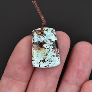 Nature turquoise Pendant , gemstone blue turquoise jewelry pendants ,21*15*4 mm , 2.7g ,E0506