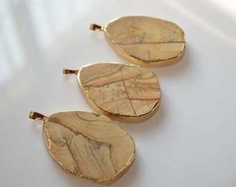 Boucles D'oreilles Clous Rose-Mimosa - Plaqué Or Avec Apatite Et Perle De Culture - Bijou Neuf Avec étiquettes