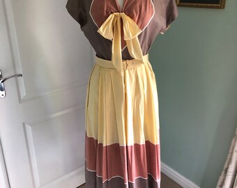 Original 1950s Day Dress