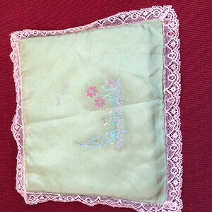 Vintage 1930s Handkerchief Sachet image 2