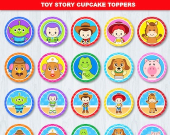 Toy Story Cupcake Toppers