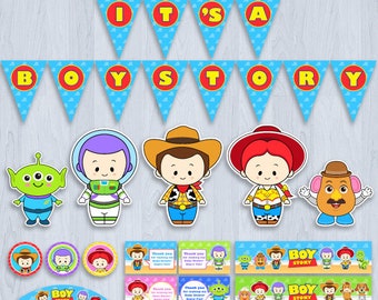 Toy Story Baby Shower, Toy Story Baby Shower Decoration, Toy Story Party Decoration, Toy Story Baby Shower Party, Toy Story Party