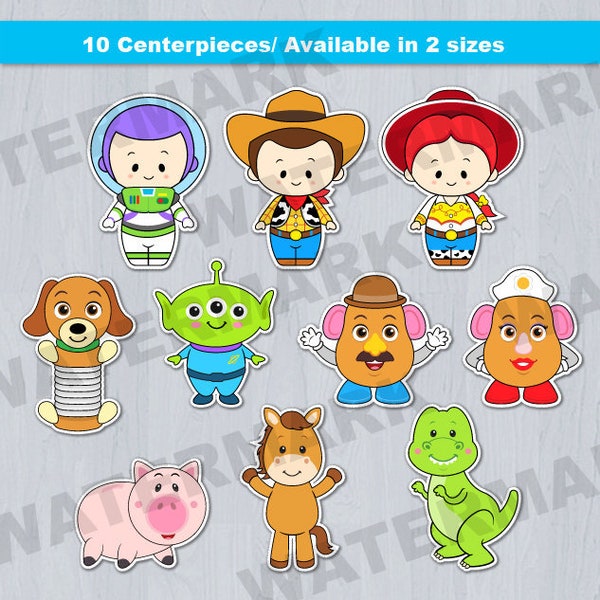 Baby Toy Story, Toy Story Centerpiece,  Toy Story Baby Shower, Toy Story Decorations, Toy Story Party, Toy Story Party Supplies