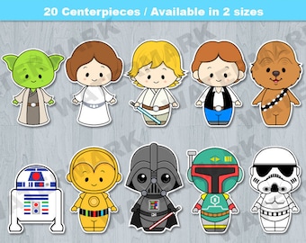 Star Wars Baby, Star Wars cake topper, Centerpiece, Nursery decor, Table Centerpiece, Cake Topper, Decor, Decoration, Nursery