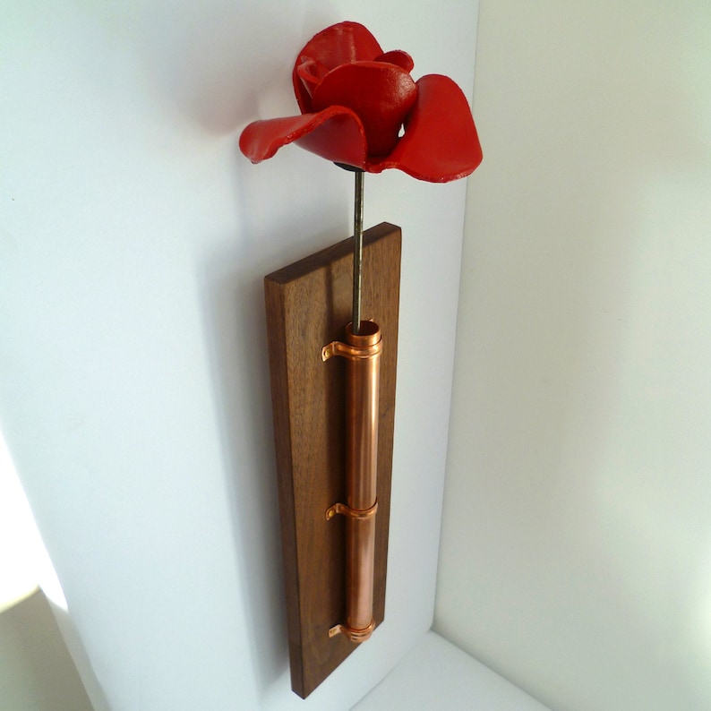 Handcrafted Poppy Holder for the Poppies from the Tower of London supported by the Royal British Legion image 1
