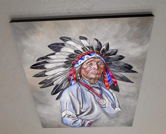Bookmark - Indian Chief Tribal - Birch Bookmark - Indian Chief Tribal - Birch