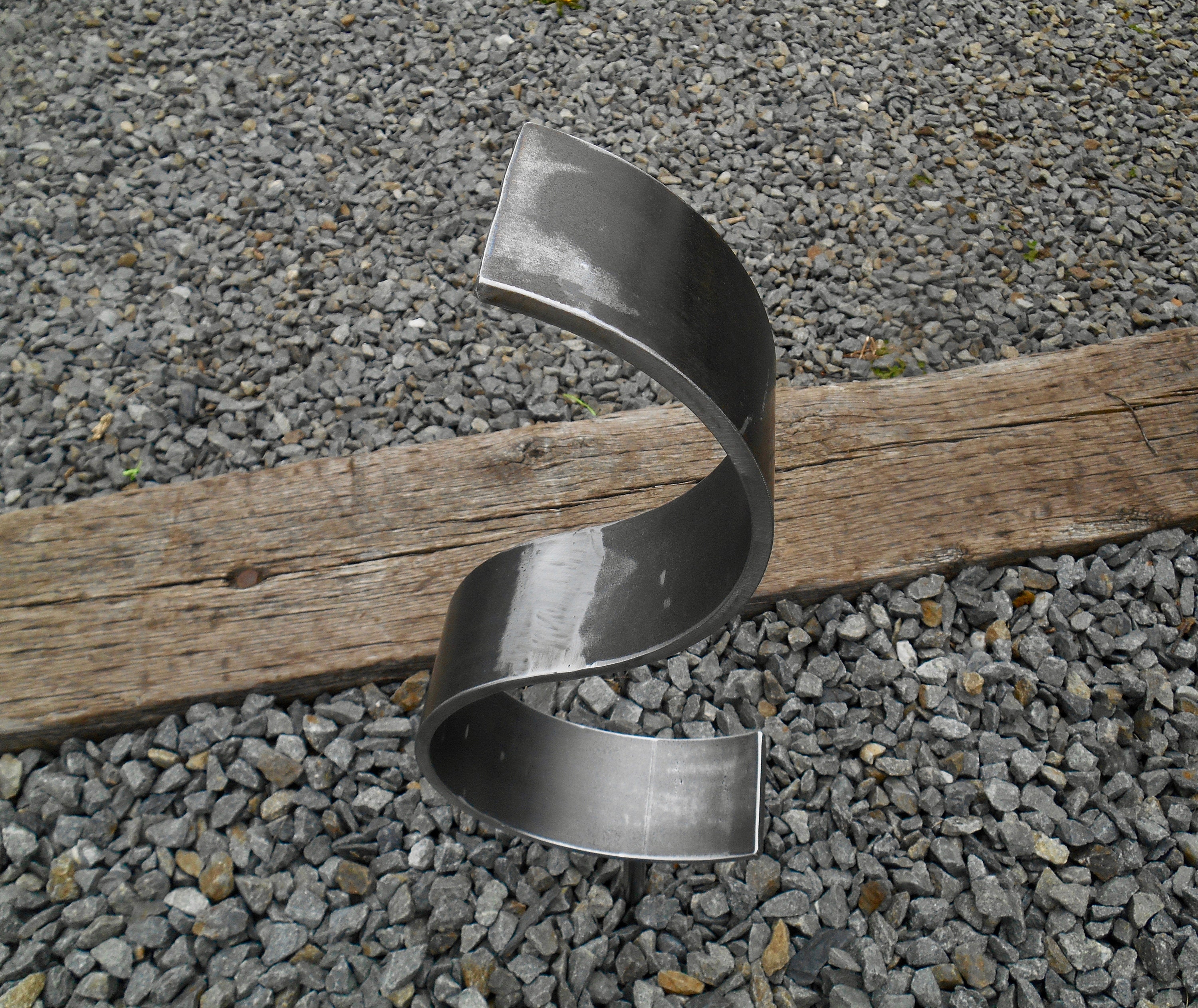 Rusty Metal Sculpture, Rusty Metal, Ring Metal Art, Rustic Sculpture ...
