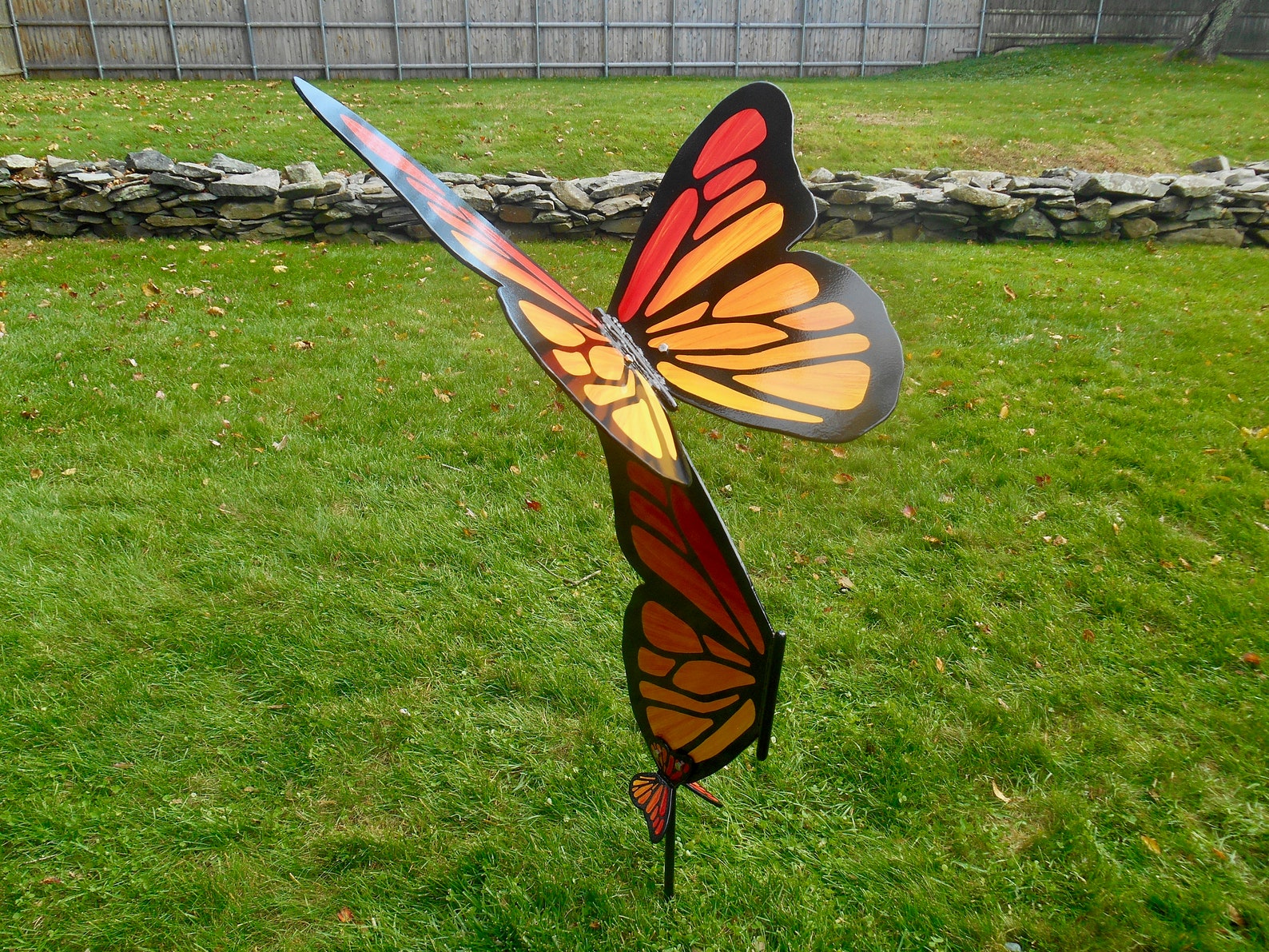 Giant Butterfly Garden Art Butterfly Metal Sculpture Etsy