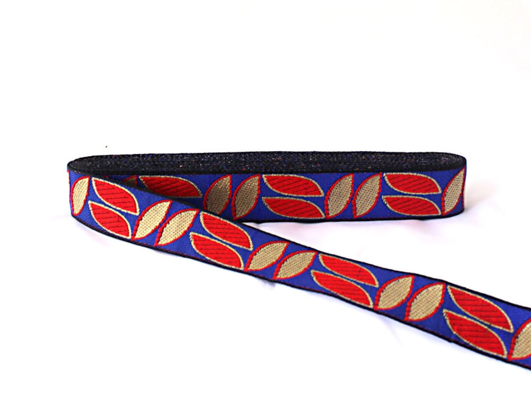 Jacquard Ribbon, Ribbon Lace Trim, Indian Gypsy Trim, Boho Lace Trim ...