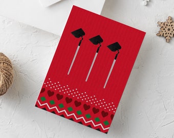 Lustige Weihnachtskarte, Lustige Weihnachtskarten, süße Weihnachtskarten, Weihnachtskarten, festliche Weihnachtskarten, Ho Ho Ho Ho