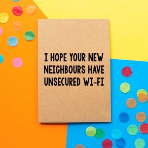 Funny New Home Card, New home, Housewarming Card, New Home Cards, Funny Housewarming Card, First Home Card, Work From Home, Moving Cards